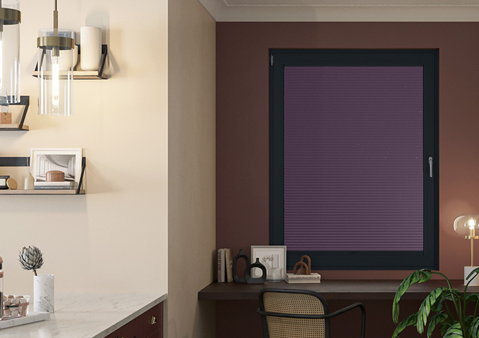 Umbra (Blackout), Plum - Clip Fit Honeycomb Blind - Image 6